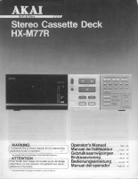 Akai HXM-77-R-Owners-Manual 